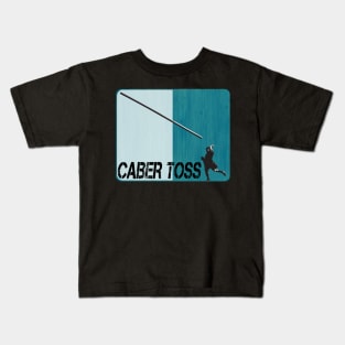 Classic Caber Toss Kids T-Shirt